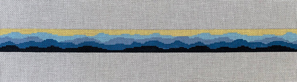 DC1 Dog Collar - Blue Ridge Mountains 19.25" x 1 1/8" 18 Mesh  Blue Ridge Stitchery