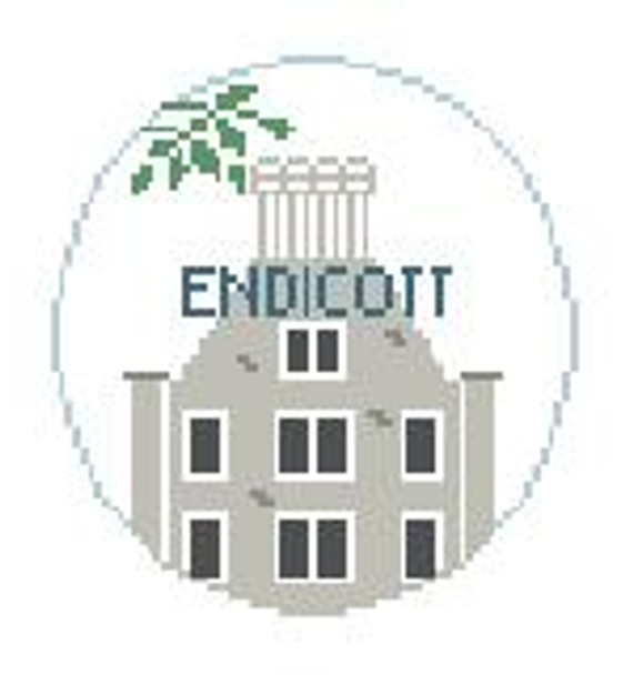 BT926 Endicott College 4" Diameter 18 Mesh Kathy Schenkel Designs