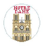 BT880 Notre Dame 4" Diameter 18 Mesh Kathy Schenkel Designs