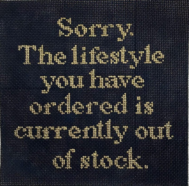 S-420 Sorry - Lifestyle out	8 x 8  13 Mesh The Point Of It All