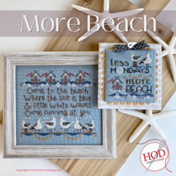 More Beach [hd-262] 115 x 105 and 64 x 68 Hands On Design 22-2123 YT