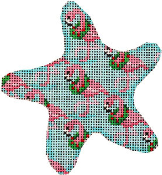 CT-1753 Flamingo Starfish Ornament Associated Talents