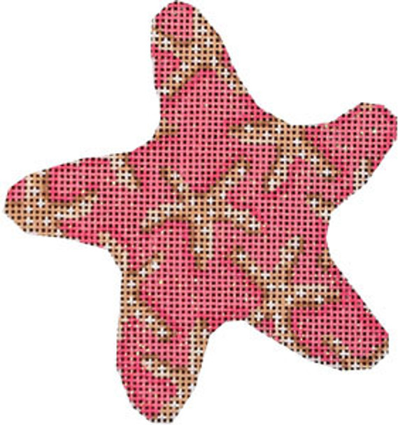 CT-1758P Starfish on Pink Starfish Ornament Associated Talents