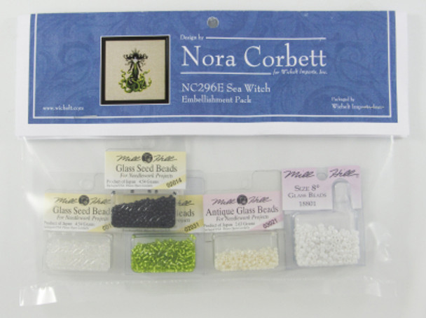 NC296E Sea Witch  Bewitching Pixies Embellishment Pack Nora Corbett