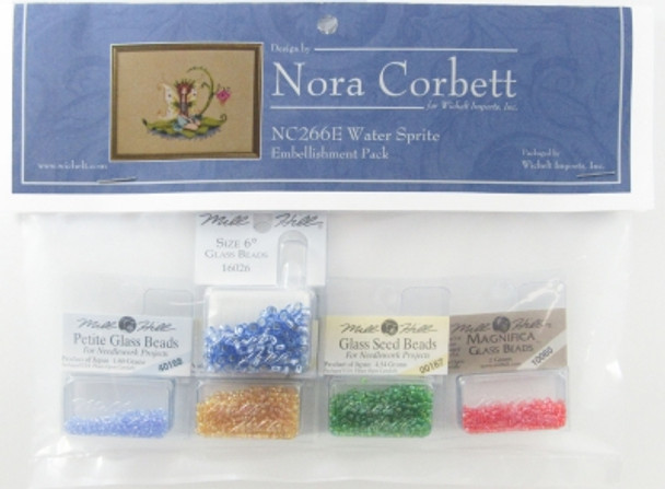 NC266E Water Sprite  Pond Pixies  Embellishment Pack Nora Corbett