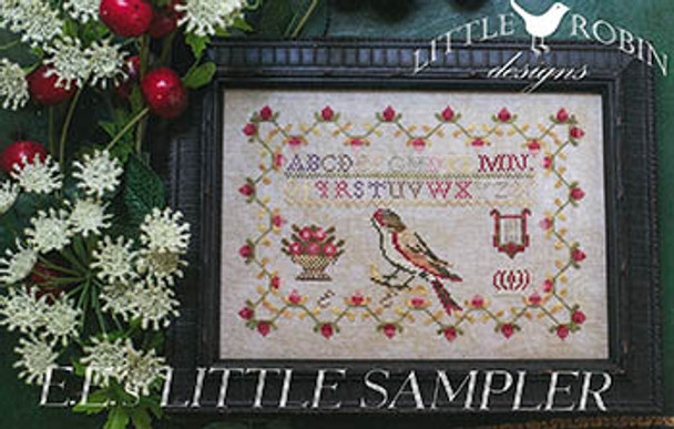 E.E.'s Little Sampler 145w x 99h by Little Robin Designs 22-2984 YT