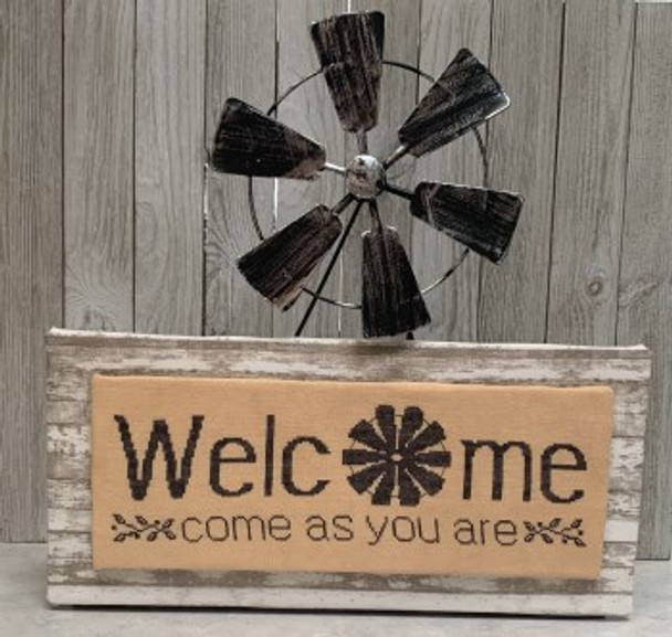 YT NBD201 Farmhouse Welcome 197w x 62h by Needle Bling Design