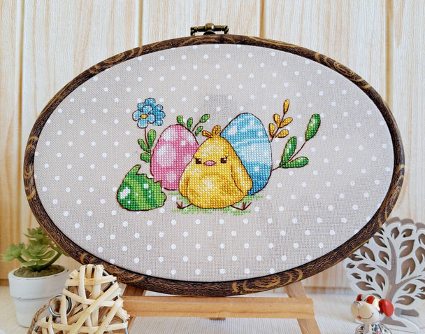 Easter Chicks 1  Artmishka Counted Cross Stitch Pattern