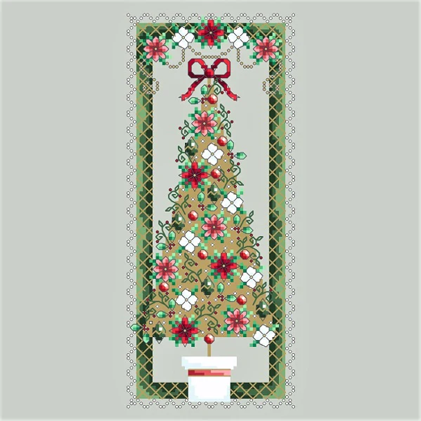 Traditional Christmas Tree Shannon Christine Designs