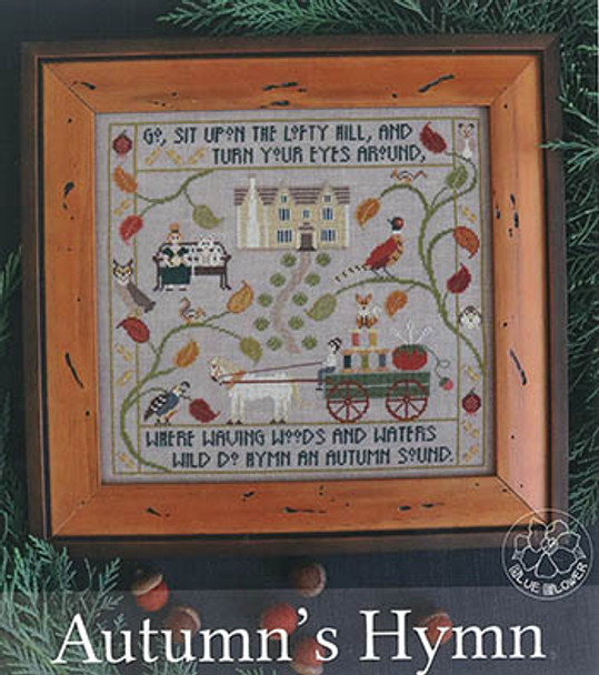 Autumn's Hymn 172w x 163h by Blue Flower, The 22-2186 WiBF133 YT