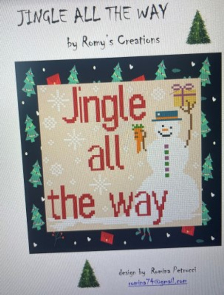 Jingle All The Way 75h x 80w by Romy's Creations 22-2979 YT