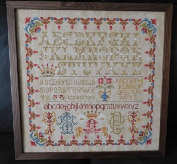 Alphabet Sampler 245W x 245H by Twin Peak Primitives 22-1198  YT