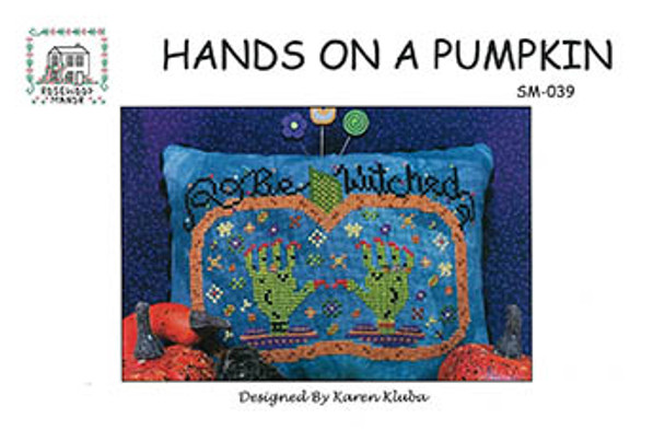 Hands On A Pumkin 87 x 60 by Rosewood Manor Designs 22-2895 YT