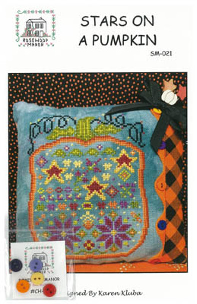 Stars On A Pumpkin 66 x 87 by Rosewood Manor Designs 21-2507 YT