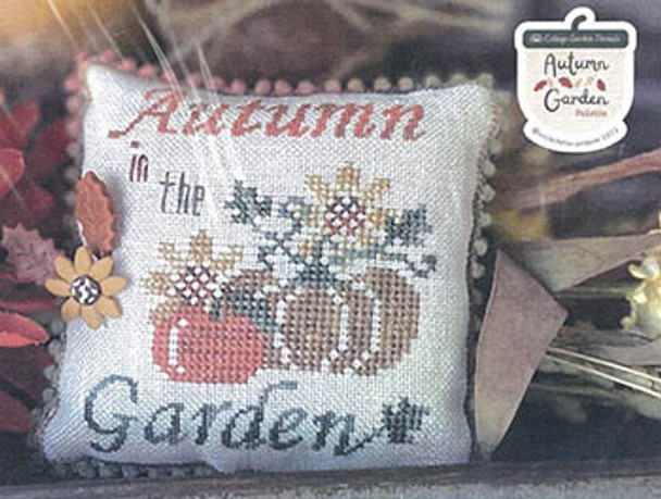 My Garden In Autumn Pillow 60 x 60 by Mani Di Donna DD 22-2700 YT