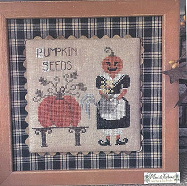 Seeds Of Lady Pumpkin 75 X 75 by Mani Di Donna DD 22-2703 YT