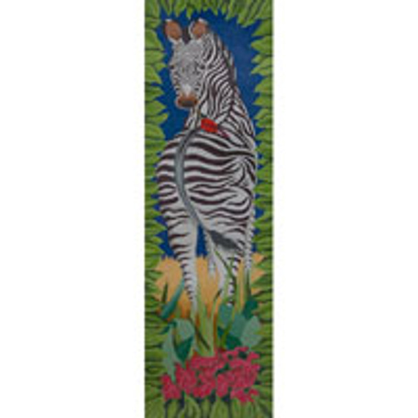 Animal A179 Jungle Zebra 20 x 60  13 Mesh JP Needlepoint