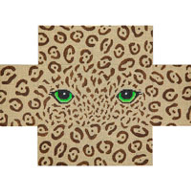 BRICK COVER BC009 Leopard Eyes 10 x 14 13 Mesh JP Needlepoint