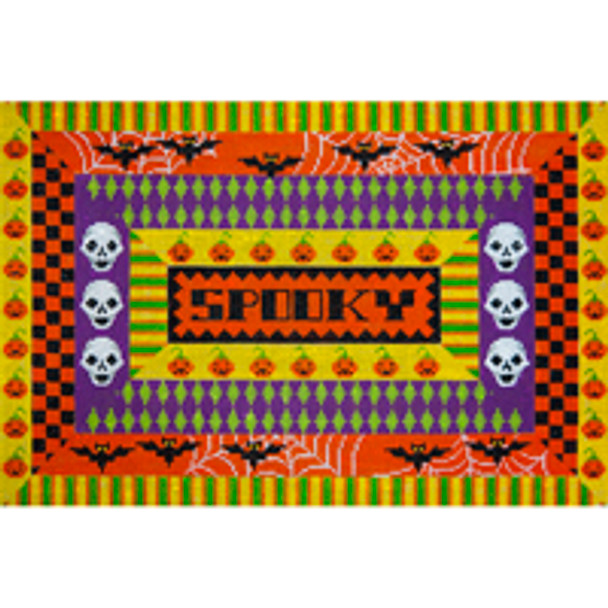 Holiday H027 Spooky Borders 8x12 18 Mesh JP Needlepoint (2021)