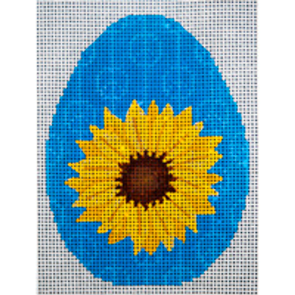 Holiday H665 Ukrainian Peace Egg 3 x 4  18 Mesh JP Needlepoint (2022)