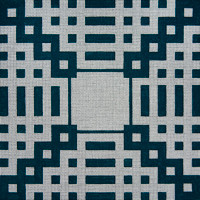 Miscellaneous L549 Small Teal Stairsteps 10 x 10 13 Mesh JP Needlepoint