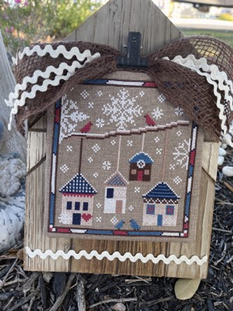 Winter Cottages 88 x 93 by Jan Hicks Creates 22-2495 YT