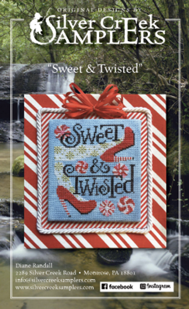 Sweet & Twisted 65 x 76 by Silver Creek Samplers 22-3075 YT