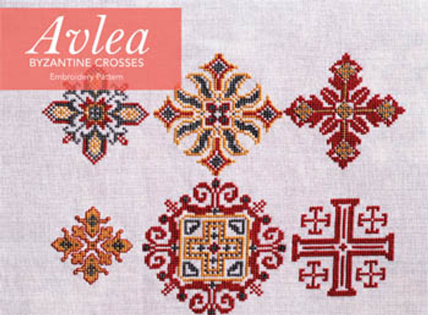 Byzantine Crosses by Avlea Mediterranean Folk 19-2875