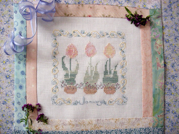 CGS 72 Country Garden in January by Country Cross Stitch