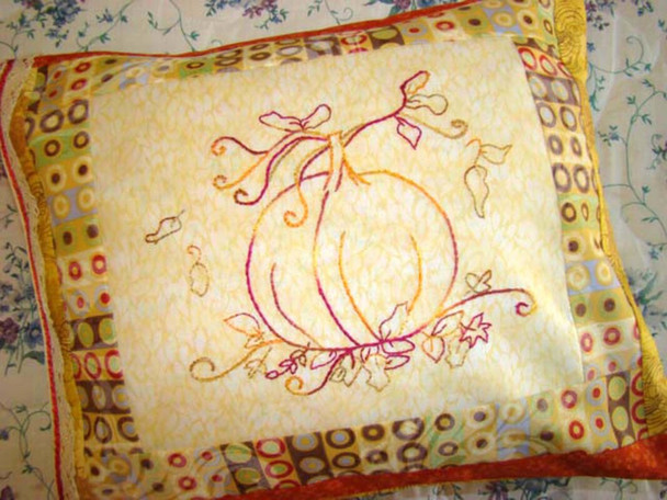 CGS E8 Little Pumpkin Country Garden Stitchery