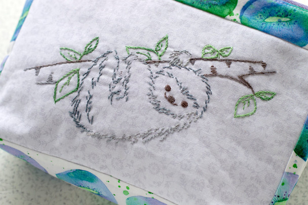  CGS E86 Sweet Sloth Country Garden Stitchery