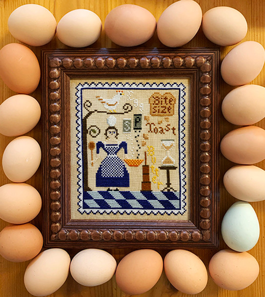 Egg In A Bowl 81 wide x 96 high Carriage House Samplings