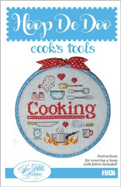 Cook's Tools 64w x 64h by Sue Hillis Designs 22-2282 YT Hoop De Doo