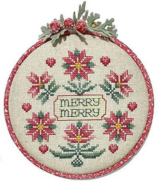Merry Merry 68w x 70h by Sue Hillis Design 23-1090 Hoop De Doo YT