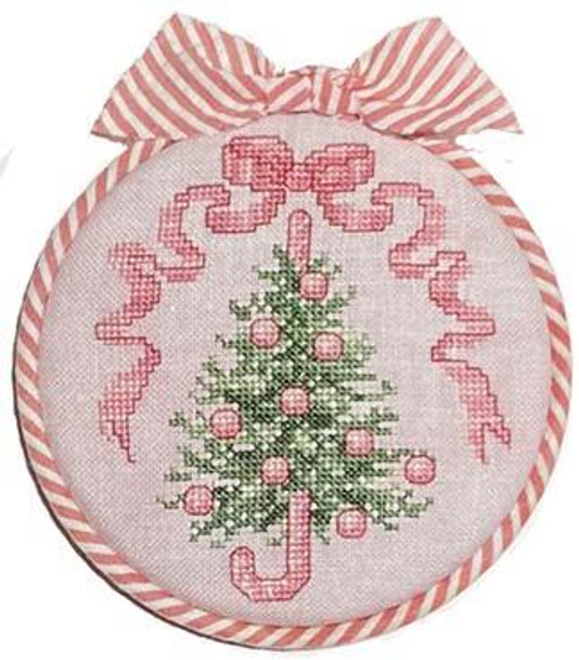 Peppermint Christmas 59w x 68h  by Sue Hillis Designs 23-1087 Hoop De Doo YT