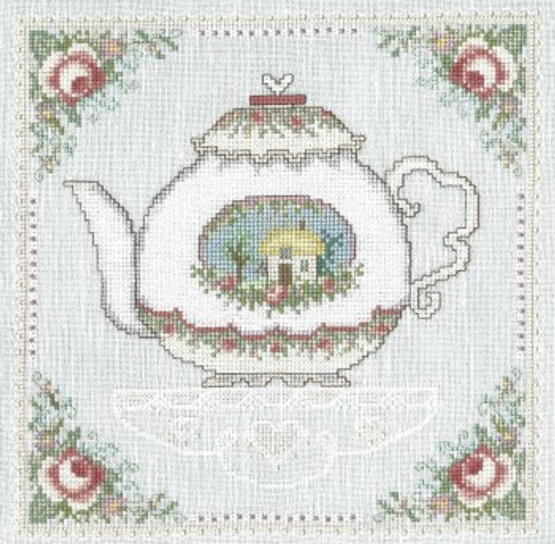 Grandmother's Teapot 125w x 125h by Imaginating 22-3166  YT