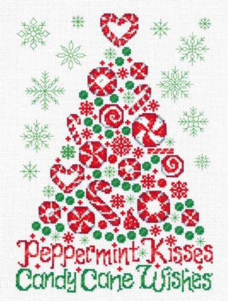 Peppermint Kisses 117w x 168h by Imaginating 21-2526 YT