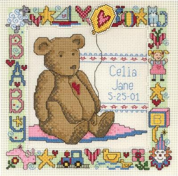 Teddy Bear Birth 96w x 97h Diane Arthurs