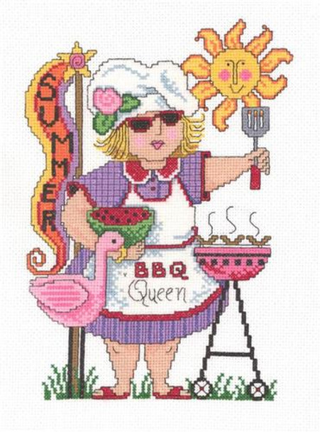 BBQ Queen 91w x 130h Diane Arthurs