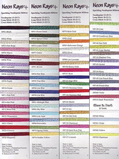 Rainbow Gallery Neon Rays N146 French Blue