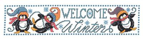 Welcome Winter 226w x 50h Diane Arthurs