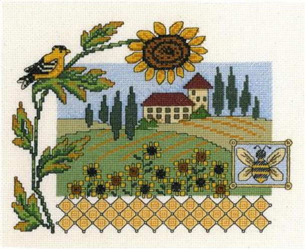 Sunflower Way 126w x 98h Diane Arthurs