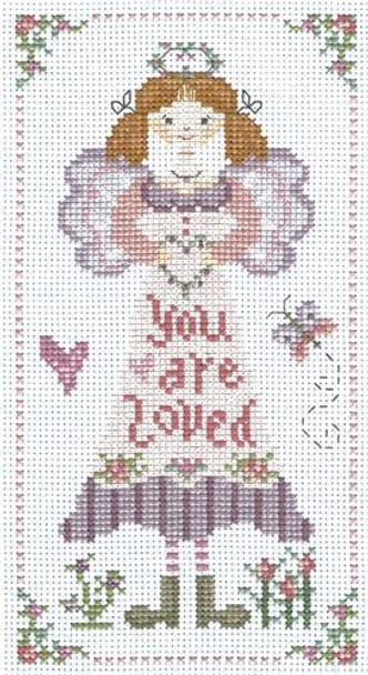 You Are Loved Angel 57w x 111h Gail Bussi