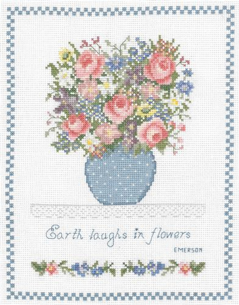 Earth Laughs in Flowers 122w x 150h Gail Bussi Kit