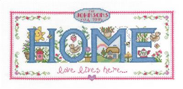 Loving Home 159w x 75h Gail Bussi Kit