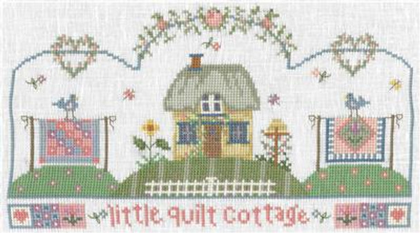 Little Quilt Cottage 142w x 81h Gail Bussi Kit