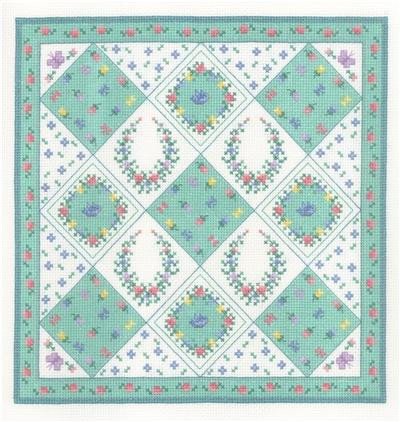 Spring Time Quilt 138w x 138h Gail Bussi