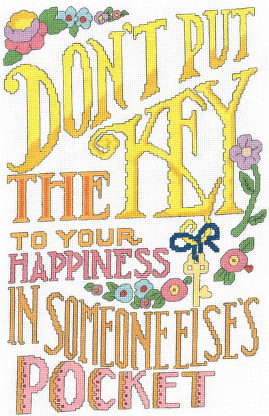 Key to Happiness 128w x 197h Kit Mary Engelbreit