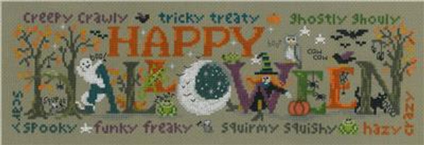 Halloween Happiness 207w x 61h Kit Sandra Cozzolino