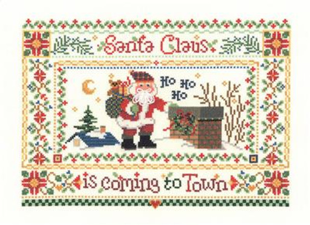 Santa's Coming 161w x 119h Kit Sandra Cozzolino